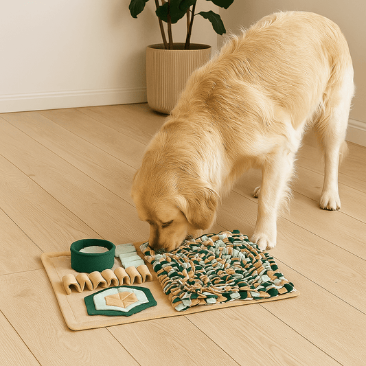 Snusmatte til hund hjernetrim