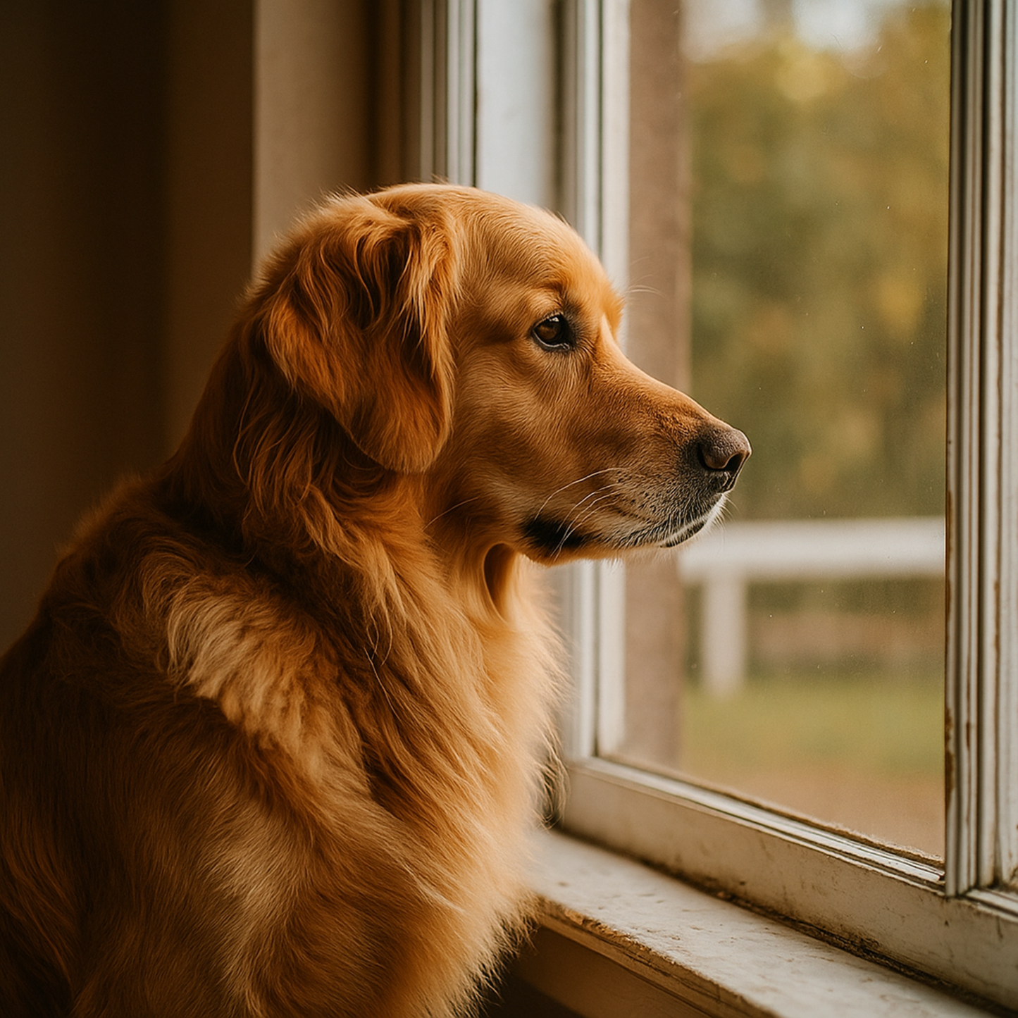 Golden View Hoodie i skogsgrønn