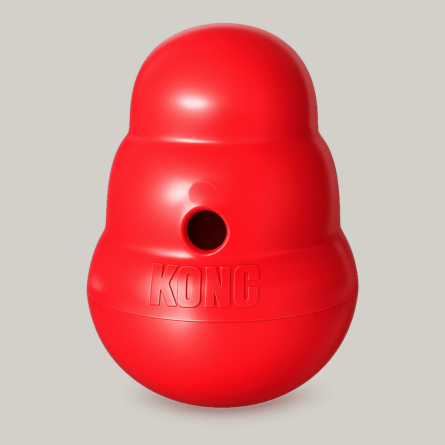 KONG Wobbler rød hundeleke