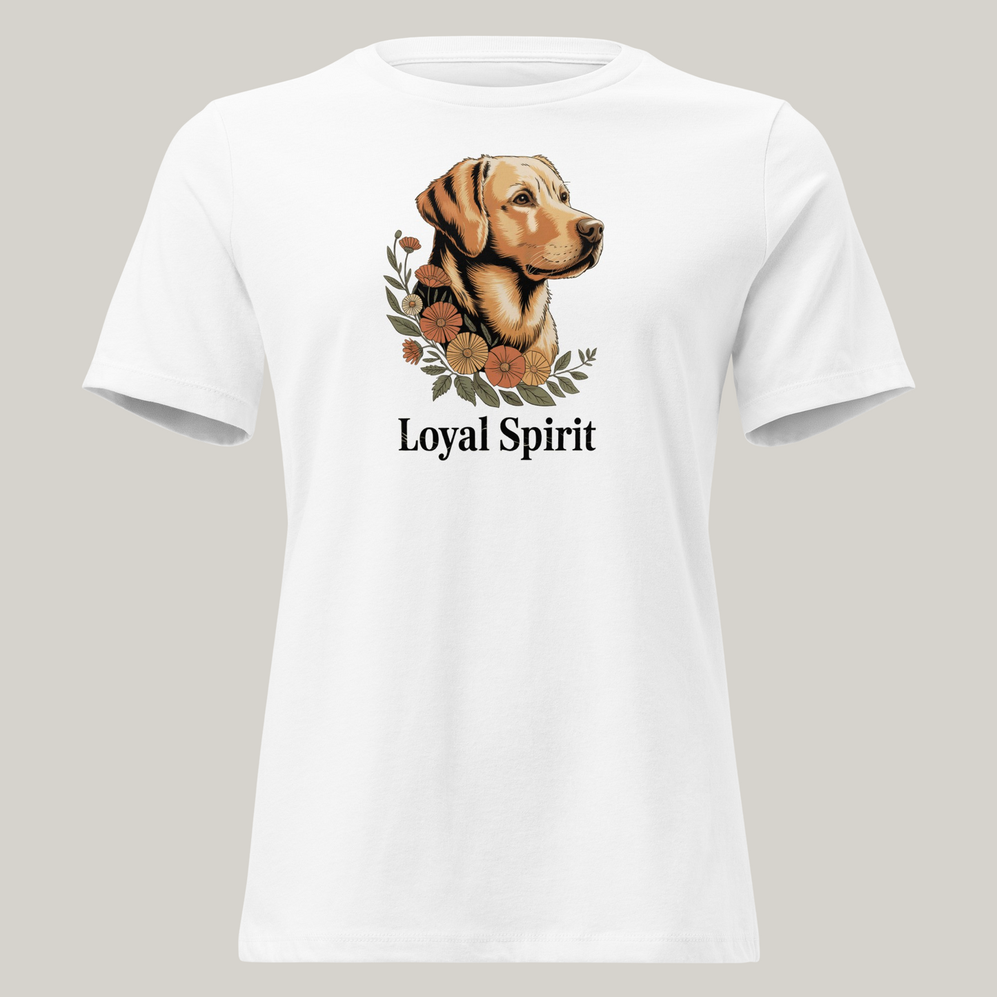 Labrador Retriever  hundeprint t-skjorte – retrodesign.