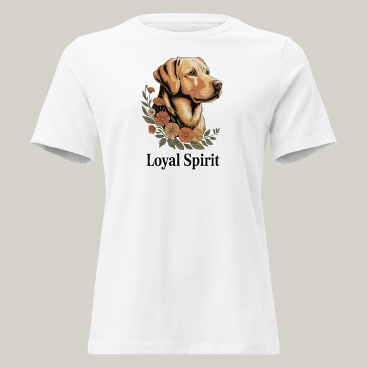 Labrador Retriever  hundeprint t-skjorte – retrodesign.