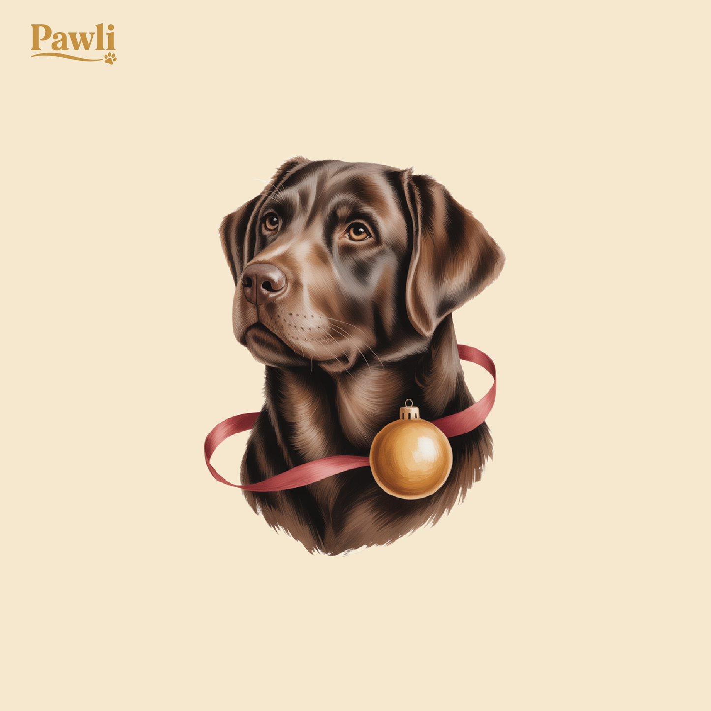 Pawli julegenser Labrador Retriever