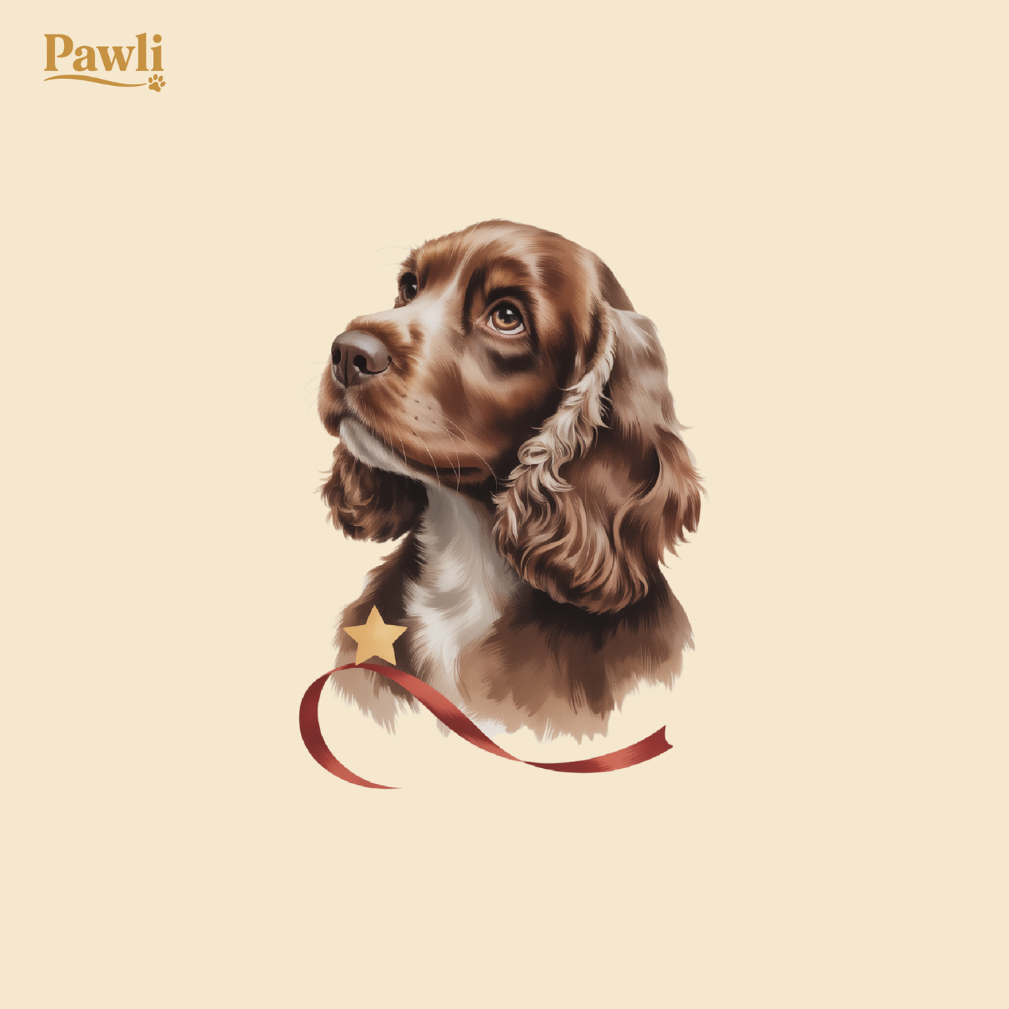 Pawli julegenser Cocker Spaniel