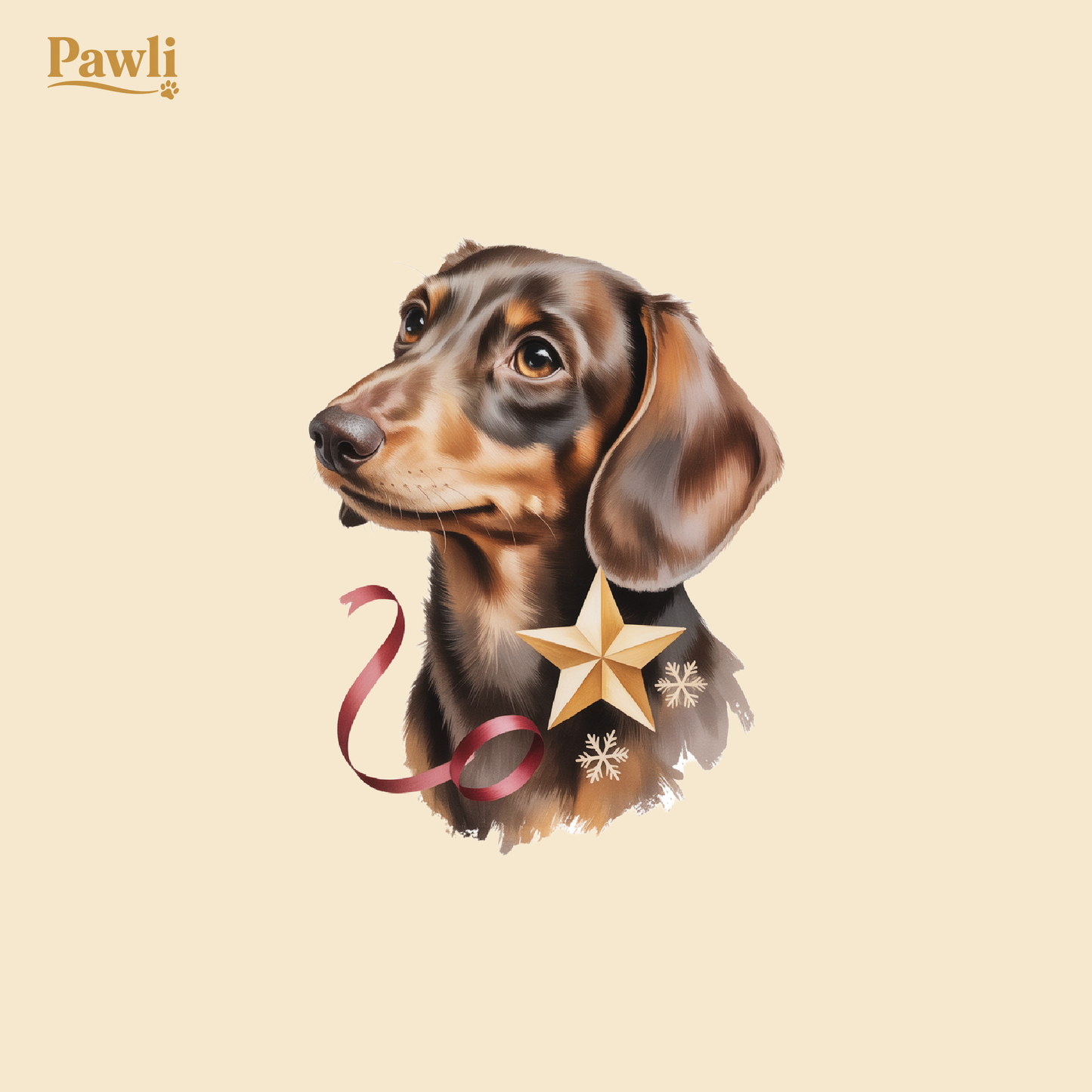 Pawli julegenser Dachshund